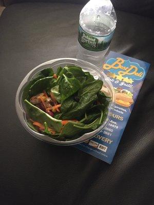 Build your own salad... Choose your greens and build the rest! ($7)