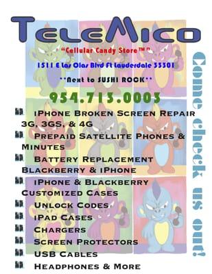 TeleMico, "Your Cellular Candy Store™!".