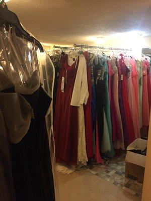 Large selection of dresses for all occasions