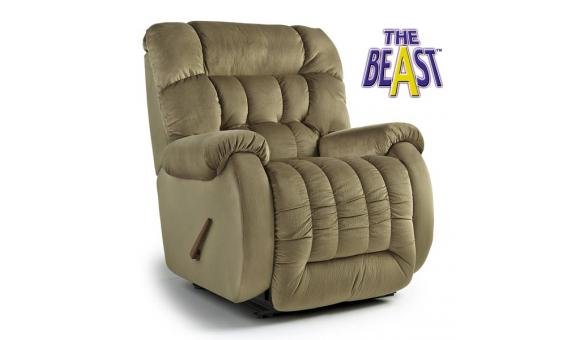 THE BEAST One of the largest recliners in the industry  tested to withstand over 400 pounds of everyday use.