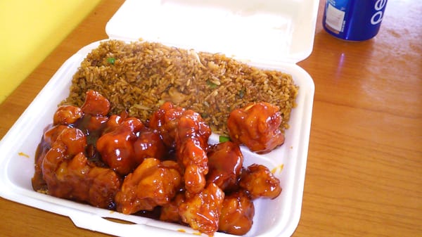 Orange Chicken Lunch Special