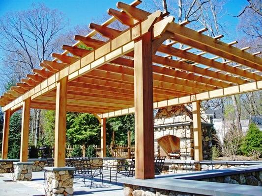 Wood Pergola