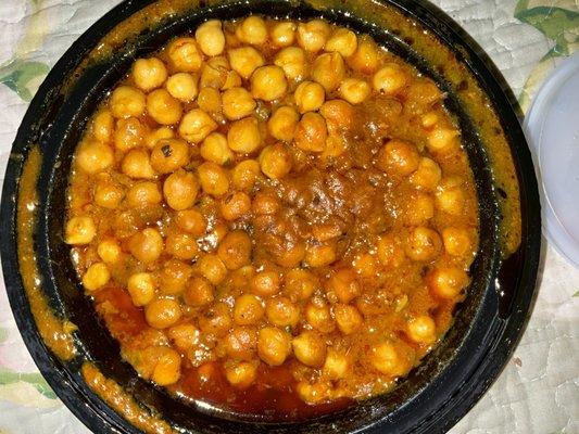 Channa masala (chickpea curry)