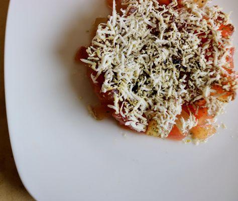 Watermelon Tartare, Pickled Watermelon, Feta, Smoked Jalapeno