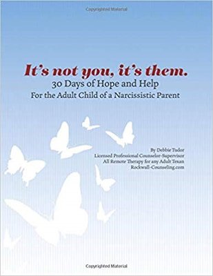 My book, written to help adult victims of narcissistic parents; available on my Rockwall-Counseling.com or Amazon.com