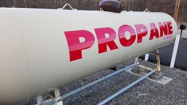 We fill Propane Tanks $12 for a 20lb refill