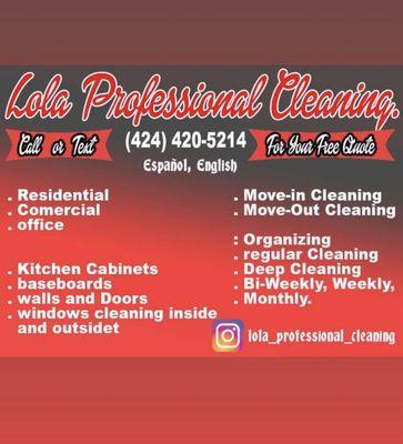 Lola Professional Cleaning