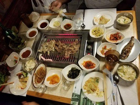 Unlimited Korean BBQ Option A