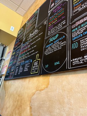 Some of the menu