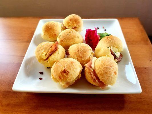 Stuffed Pao De Queijo