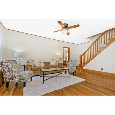 14 RAMBLER RD., JAMAICA PLAIN
 LIVING ROOM