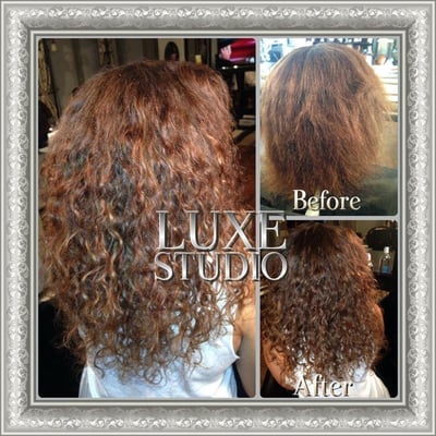 Want deep wavy hair? Try Microlinks instead without the commitment... Have it professionally blended with our services.