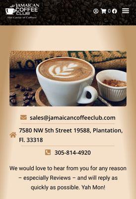 Jamaican Coffee Club