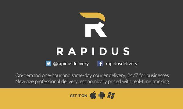 Rapidus Delivery - One-Hour & Same-Day Courier Delivery, 24/7 and 30% Cheaper