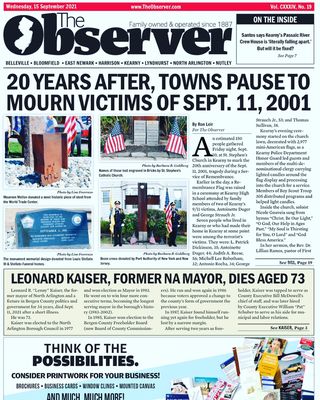 September 15th edition read e-edition www.theobserver.com