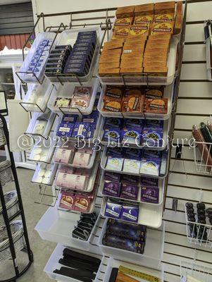 Our incense selection is vast!