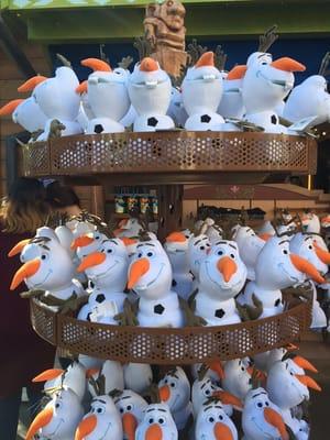 Who wouldn't want a stuffed Olaf?