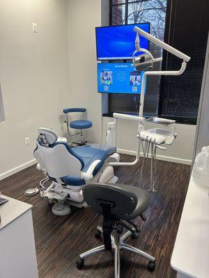 A view of one of our new renovated Hygiene Rooms