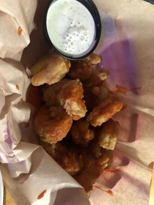 Buffalo fried shrimp