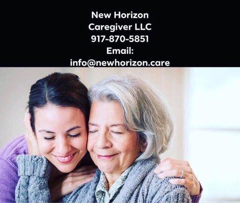 Home Care Services: * 24 Hours Care *Light Housekeeping *Errands & shopping *Meal Preparation *Temporary and Long-Term Care Available