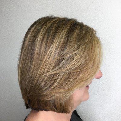 High lites and a cut for Terri by Shannon.