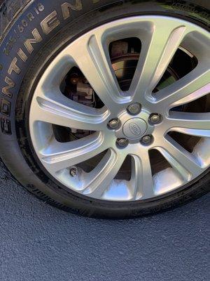 Uncleaned rims