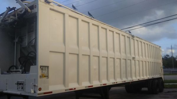 trash push out trailer 50,000