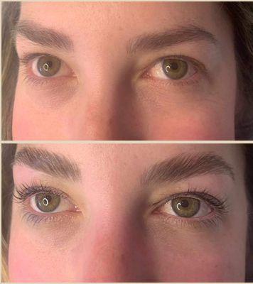 Brow lamination + lash lift