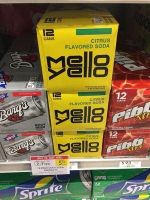 Not in your stores.  Picture taken in Publix in FL where I can still buy Mellow Yellow. Why did you discontinue it?