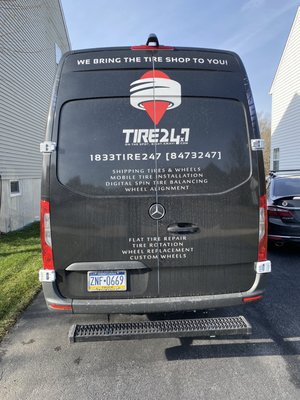 We bring The Mobile Tire Shop to you