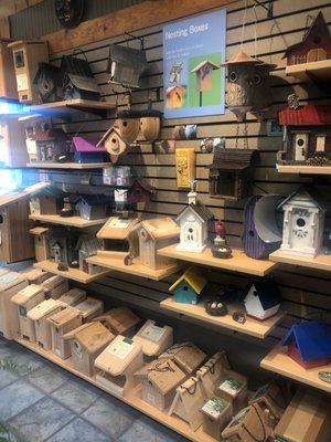 Cute bird houses!