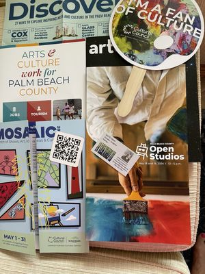 There is so much art happening in Palm Beach County!