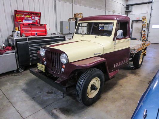 1948 Willys Truck
Towed in after sitting for many years. Did restoration/repairs so the customer could drive home...