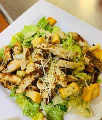 Wall Street Family Grill Grilled Chicken Caesar Salad