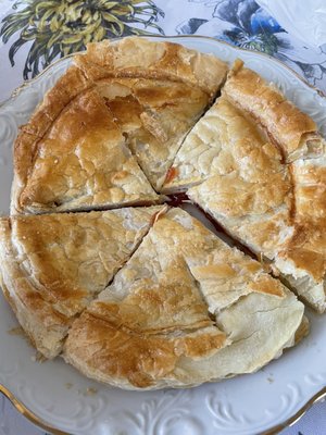 Guava and cheese pastry