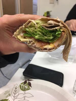 Turkey wrap