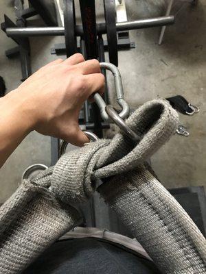 Belt squat machine / Spud belt