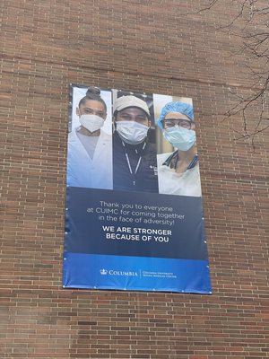 Banners installation