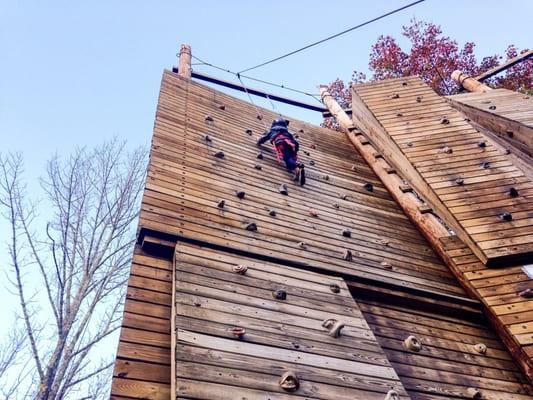 Climbing wall