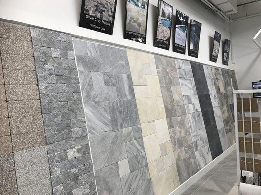 natural stone showroom