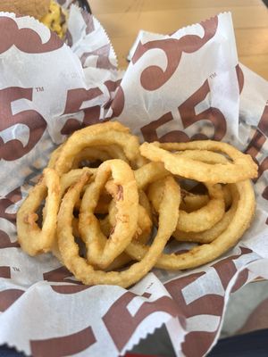 Onion rings. Perfect