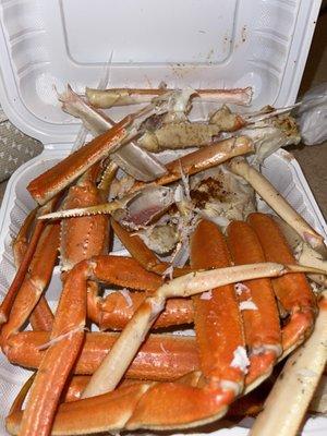 1 lb snow crab