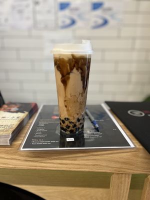 Brown sugar boba milk tea