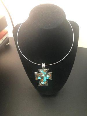 Necklace Turquoise and Stone