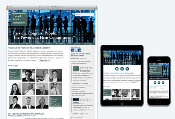 Focused Wealth Management Website