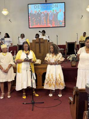 Women In White Annual Day