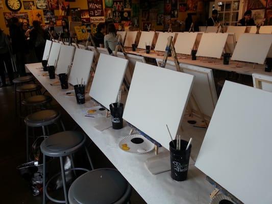 Our blank canvases.