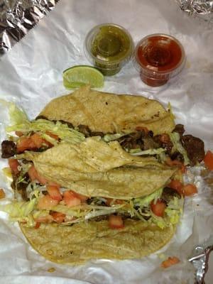 Two Steak Tacos!!