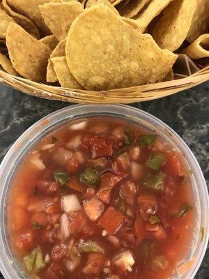 Hump day just got better Salsa and chips are just better together