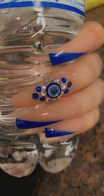 Evil eye nail set